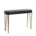Mayco Entryway Modern Design Metal Wooden Side Narrow Console Table